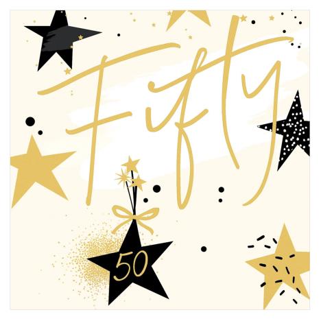 Starstruck 50th Birthday Card £2.50